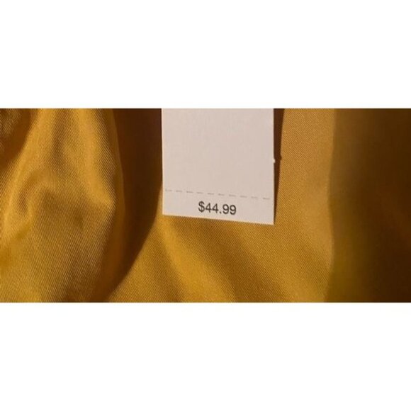 Old Navy Maxi‎ Dress 3X Cottagecore Balletcore Bohemian Peasant Beachy Yellow - Picture 13 of 13